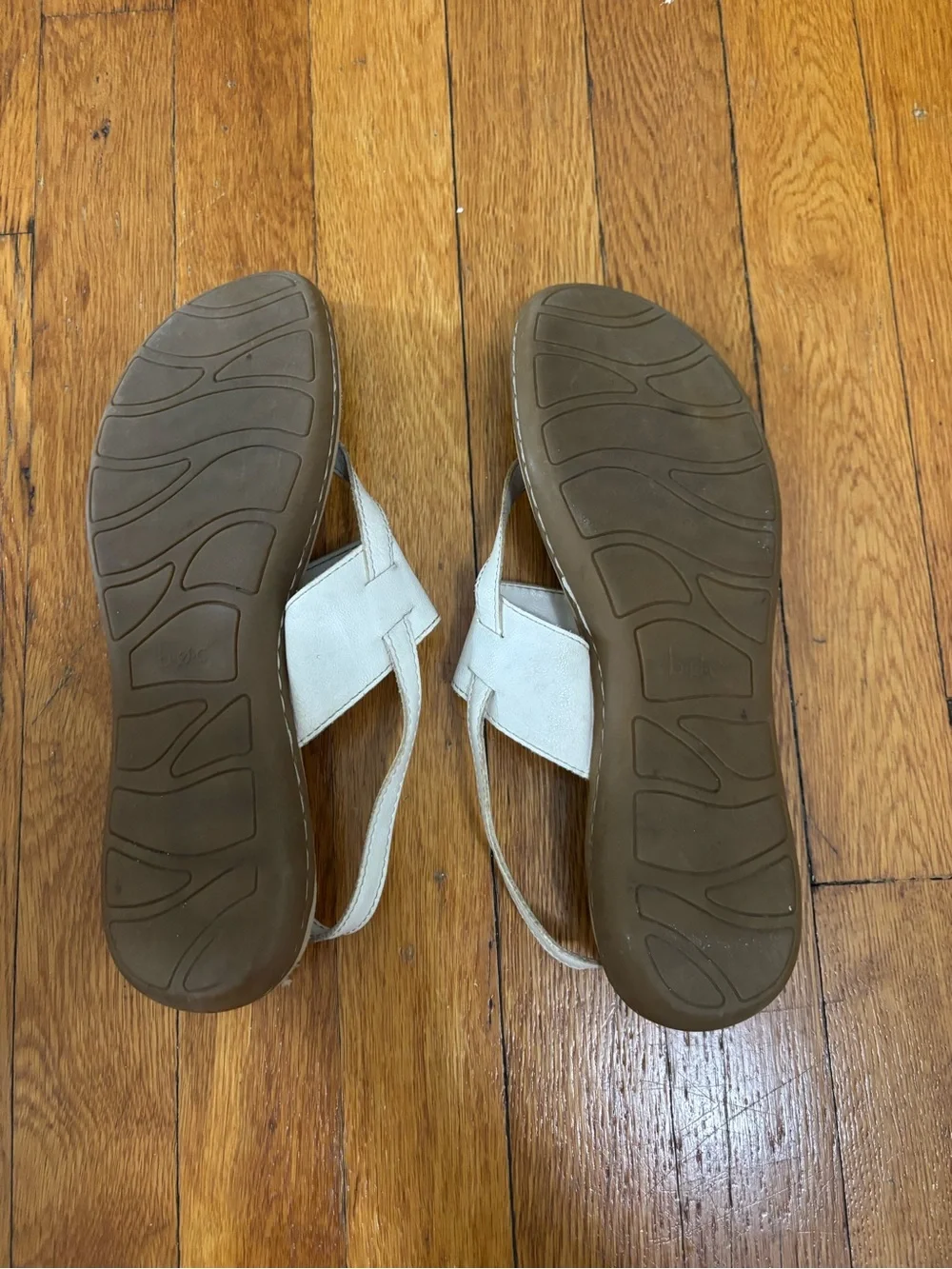 boc White Strappy Sandals